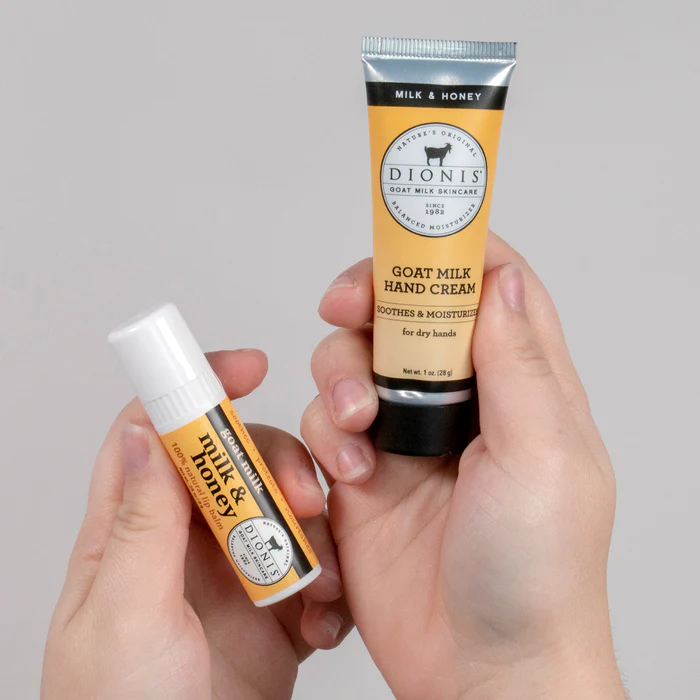 Dionis Goat Milk Lip & Hand Set / Milk & Honey