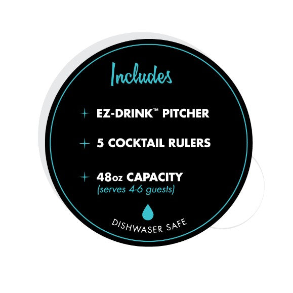 EZ Drinks Cocktail Pitcher