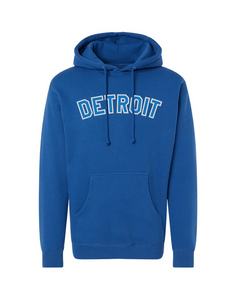 Ink Detroit Honolulu Blue Detroit Hoodie