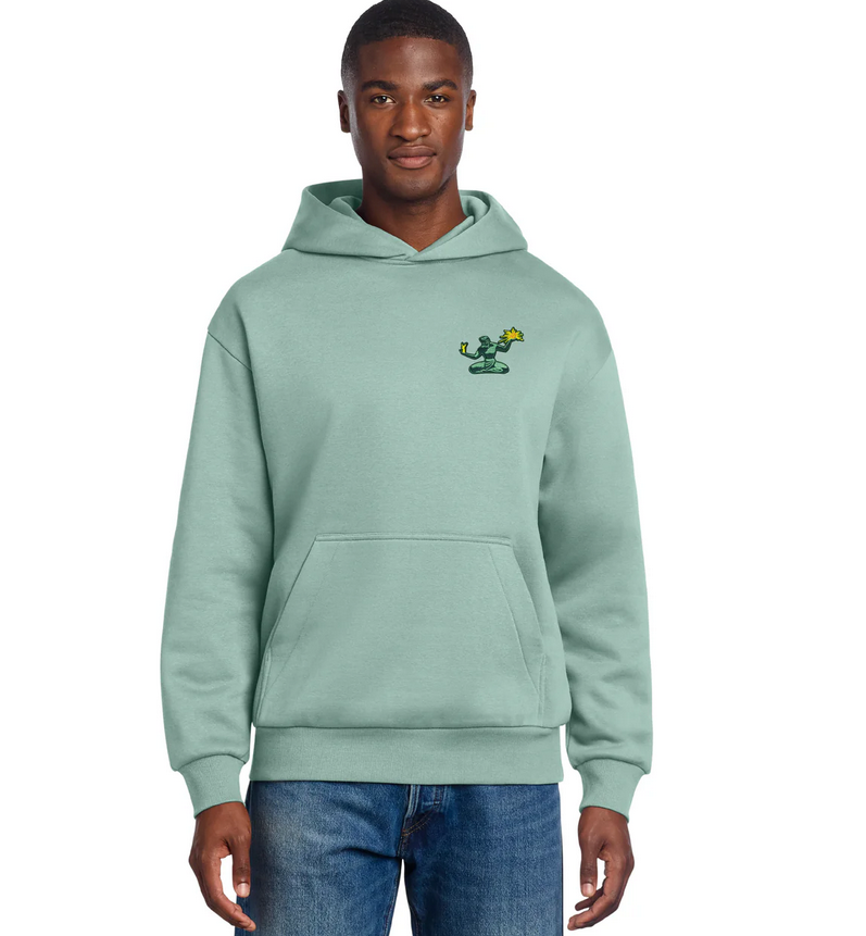 New Spirit of Detroit Hoodie / Dusty Blue