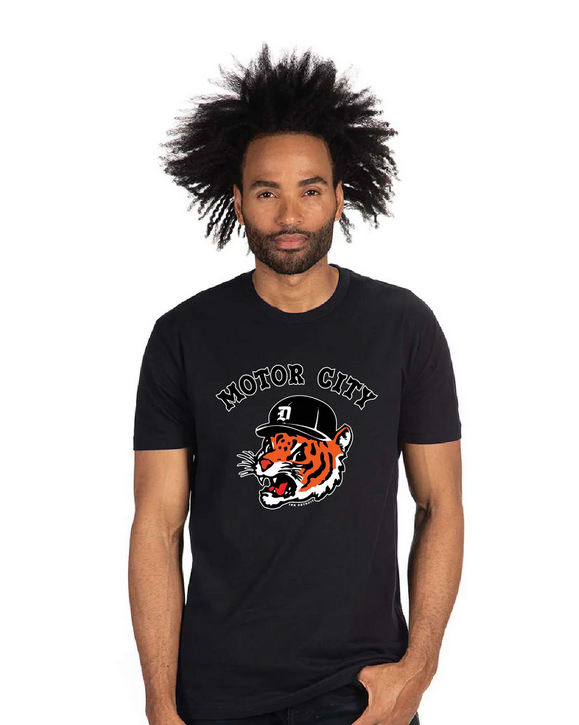 Motor City Kitty Tee / Black