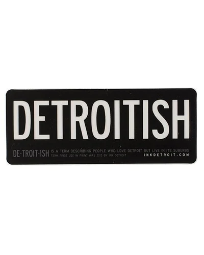 Michigan & Detroit Themed Stickers