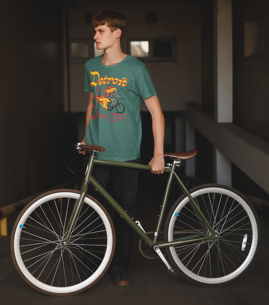 Ink Detroit Detroit is Where I Roll Tee