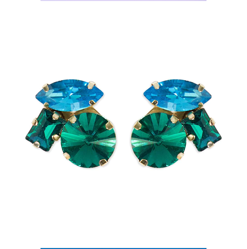 Bailey Multi Mixed Post Earrings