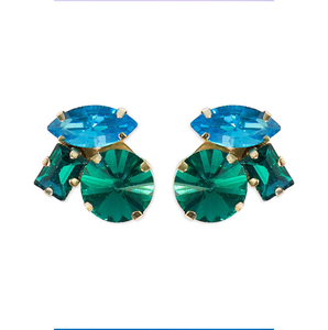 Bailey Multi Mixed Post Earrings