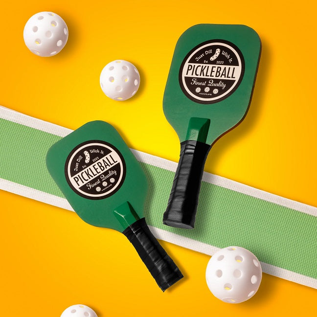Kikkerland Desktop Pickleball Set