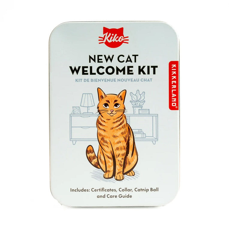 Kikkerland Kiko New Cat Welcome Kit