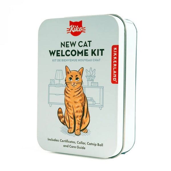 Kikkerland Kiko New Cat Welcome Kit