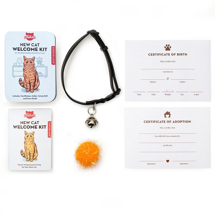 Kikkerland Kiko New Cat Welcome Kit