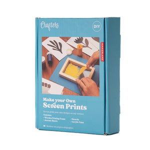 Kikkerland Crafters: Make Your Own Screenprint Kit