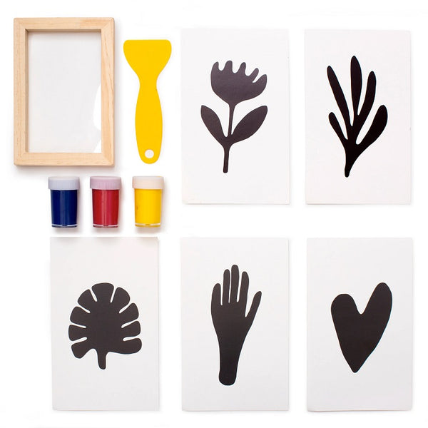 Kikkerland Crafters: Make Your Own Screenprint Kit