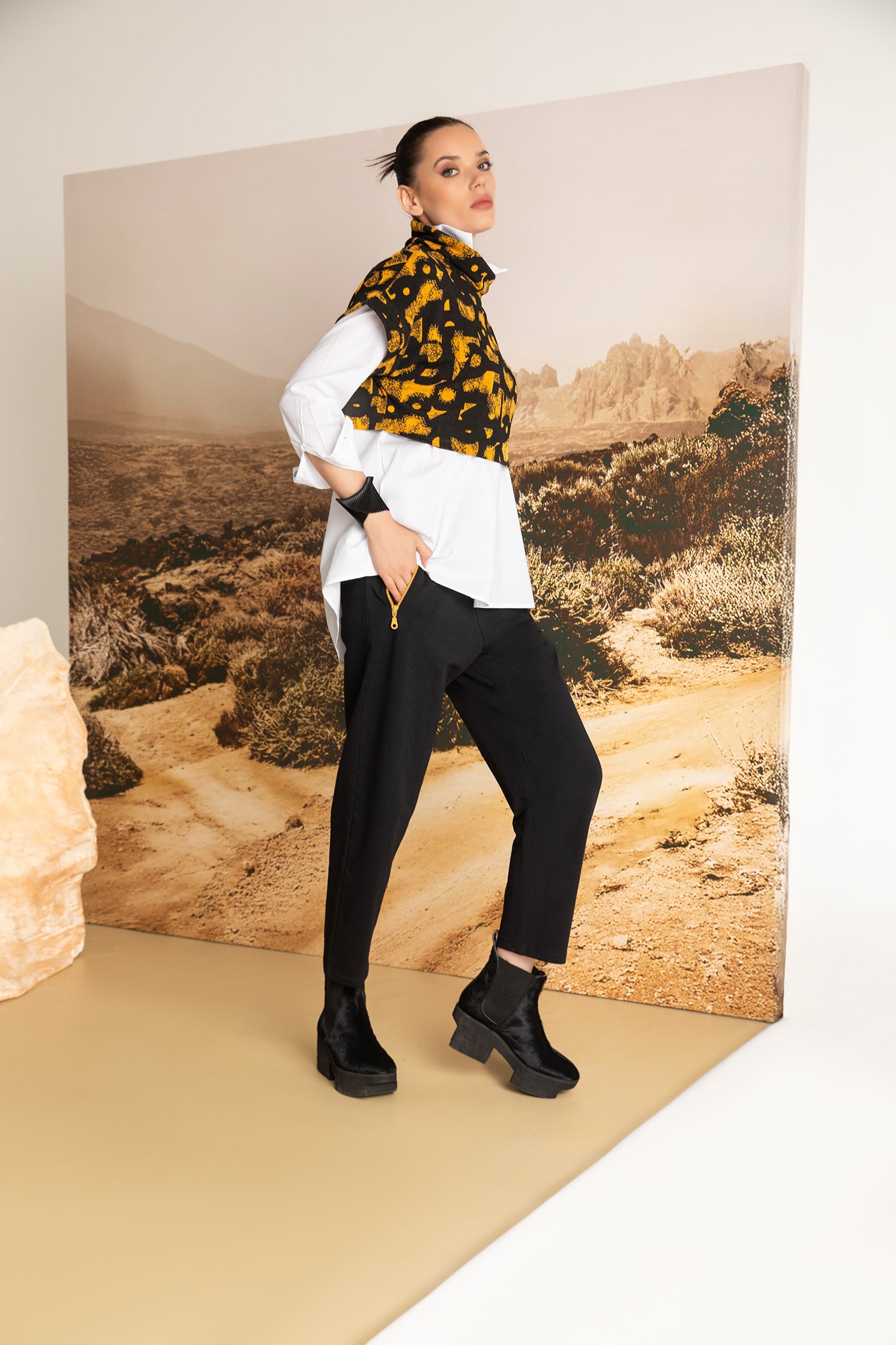 The Frida Pant from Kozan in Nite