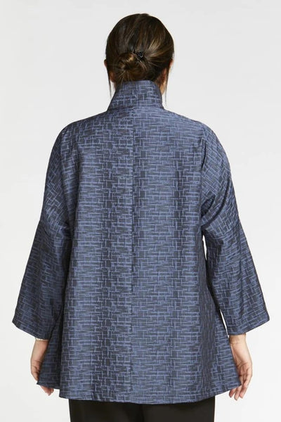 mSquare's Swing Weave Shirt in Cobalt