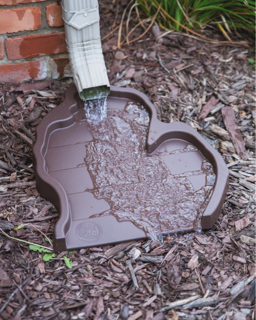 Michigan Shaped Gutter Splash Block