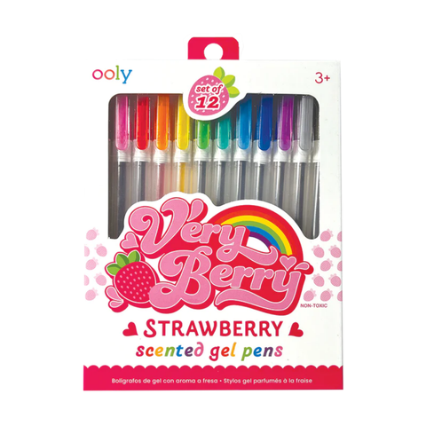 Very Berry Scented Gel Pens / Set of 12