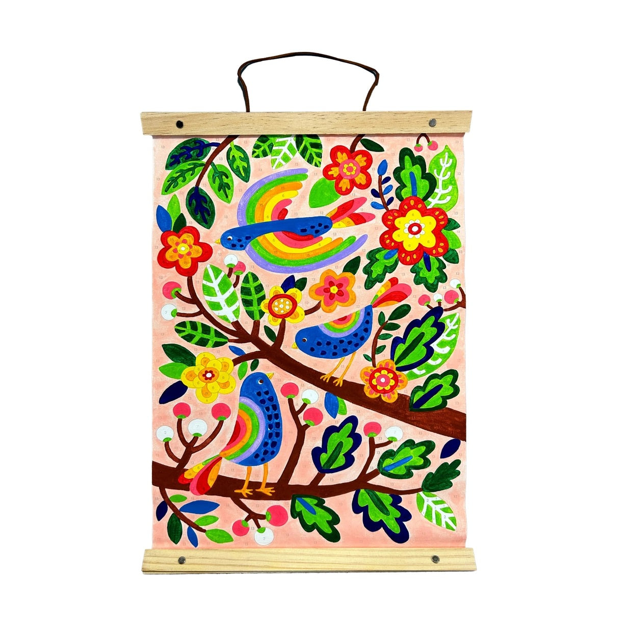 Paintology Paint By Number Canvas Kit / Blue Birds