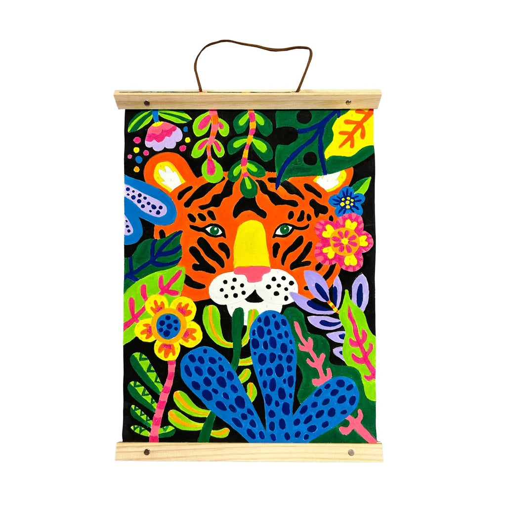 Paintology Paint By Number Canvas Kit / Tiger Eyes