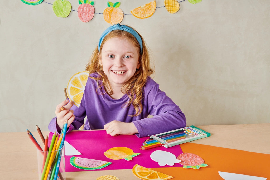 OOLY Yummy Yummy Fruit Scented Colored Pencils- Set of 12