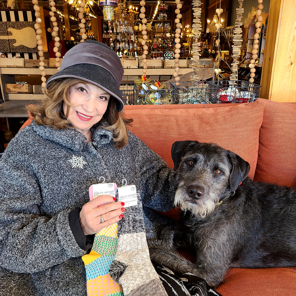 Gallery Crew Socks / Click for Colors: Susan's Favorite Thing