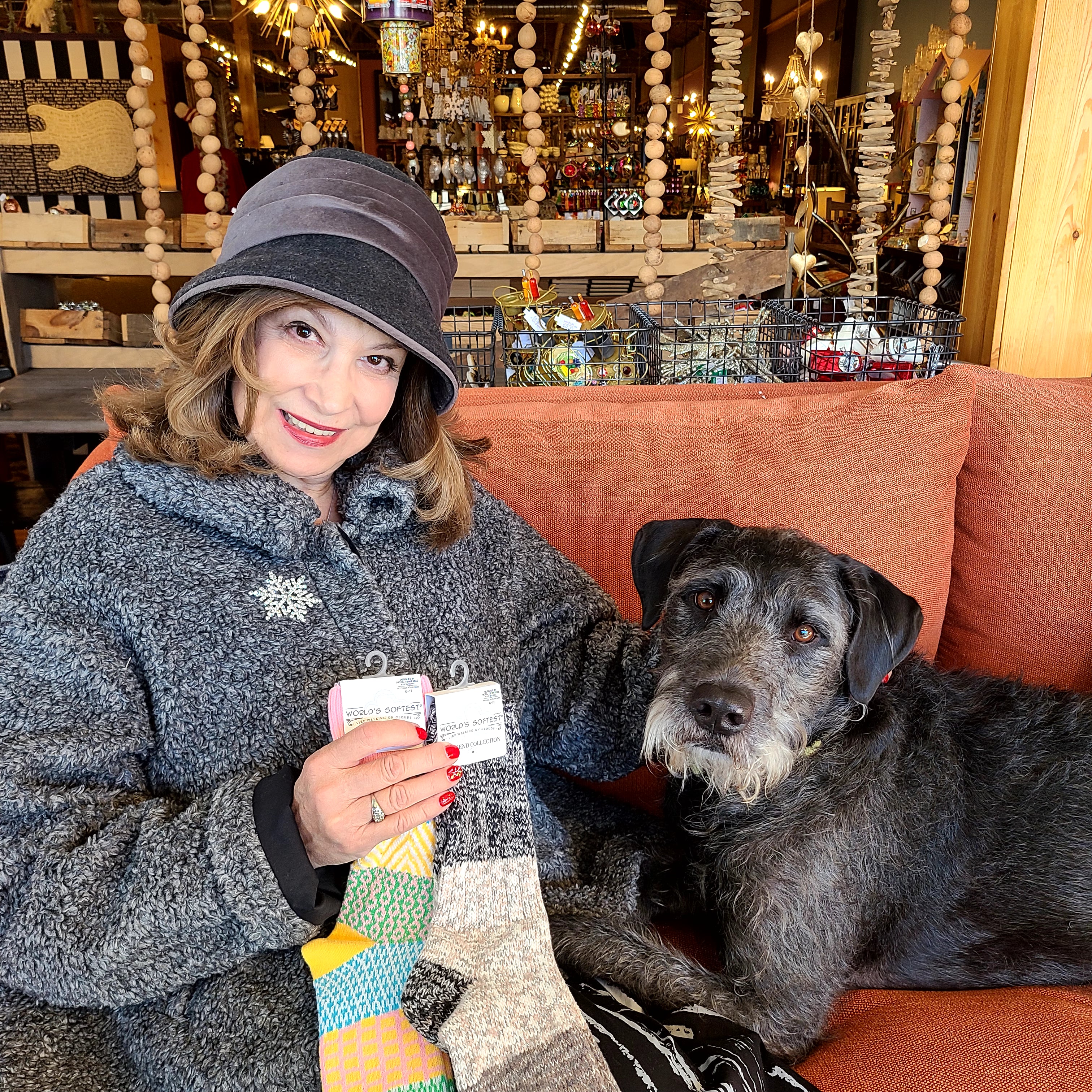 Gallery Crew Socks / Click for Colors: Susan's Favorite Thing