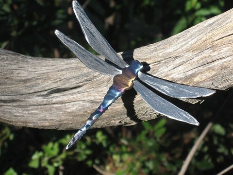 Large Metal Dragonfly