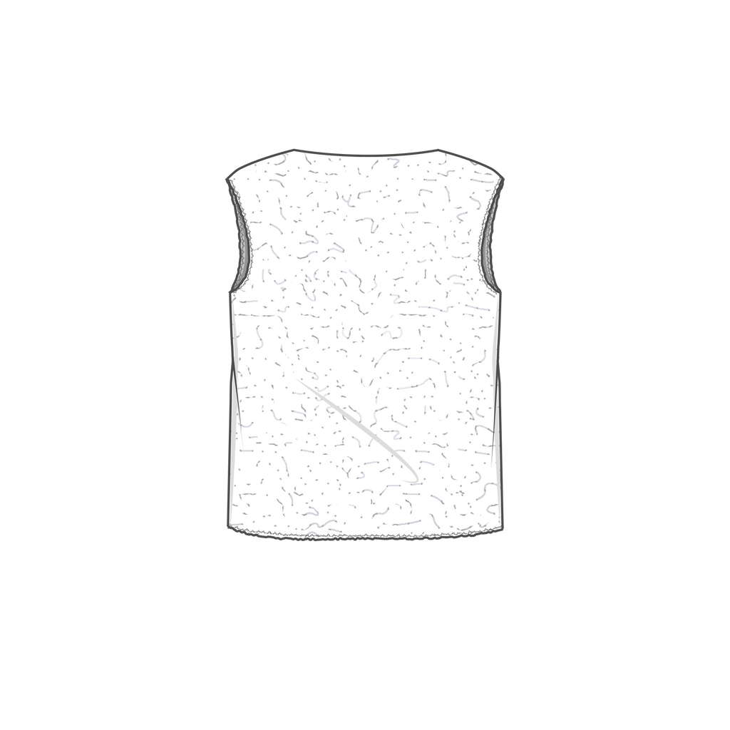 By Basics' Bubble Wool Boxy Top