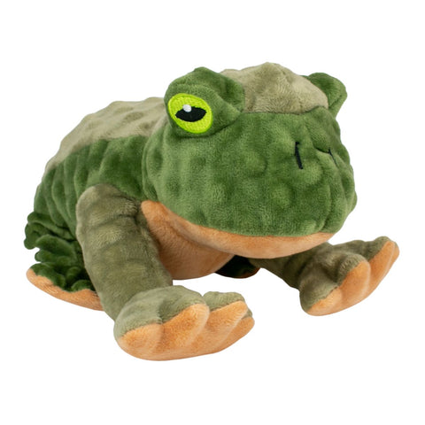 Animated Plush Frog Dog Toy