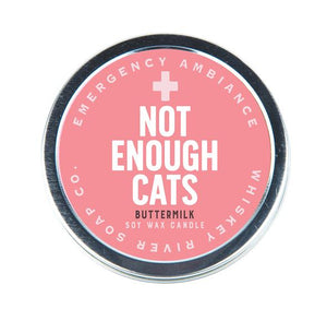 Not Enough Cats Emergency Ambiance Travel Candle
