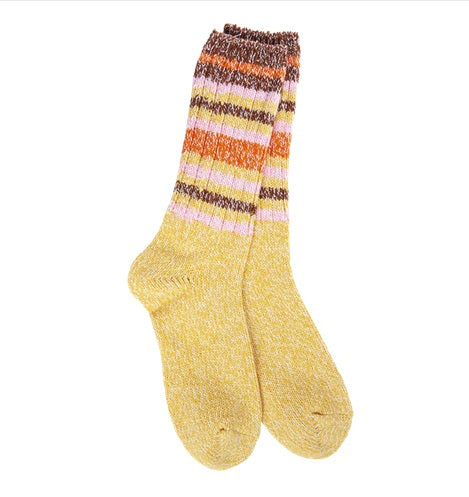 Weekend Ragg Crew Socks / Click for Colors