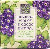 Greenwich Bay Soap 1.9oz  African Violet and Coco Butter Scent- Leon & Lulu