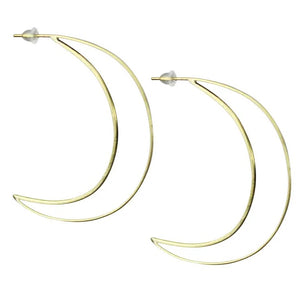 Leah Wire Crescent Earring