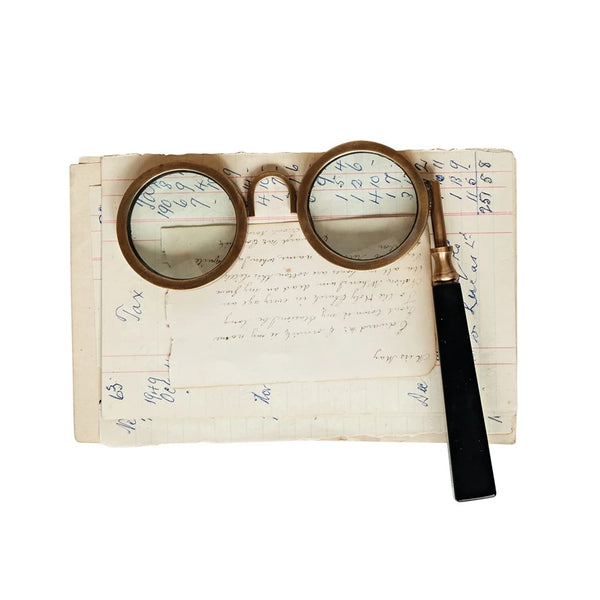 Brass Spectacle Magnifying Glass
