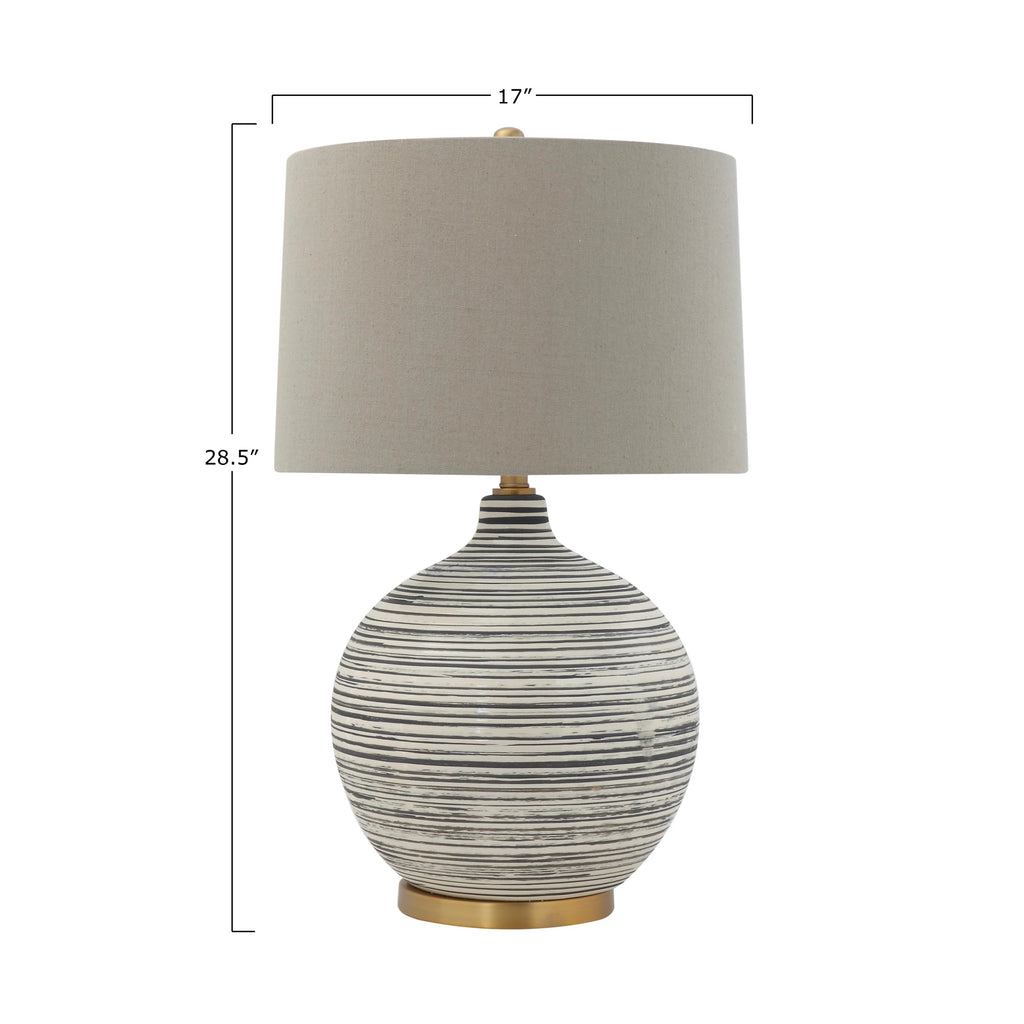 Textured Table Lamp