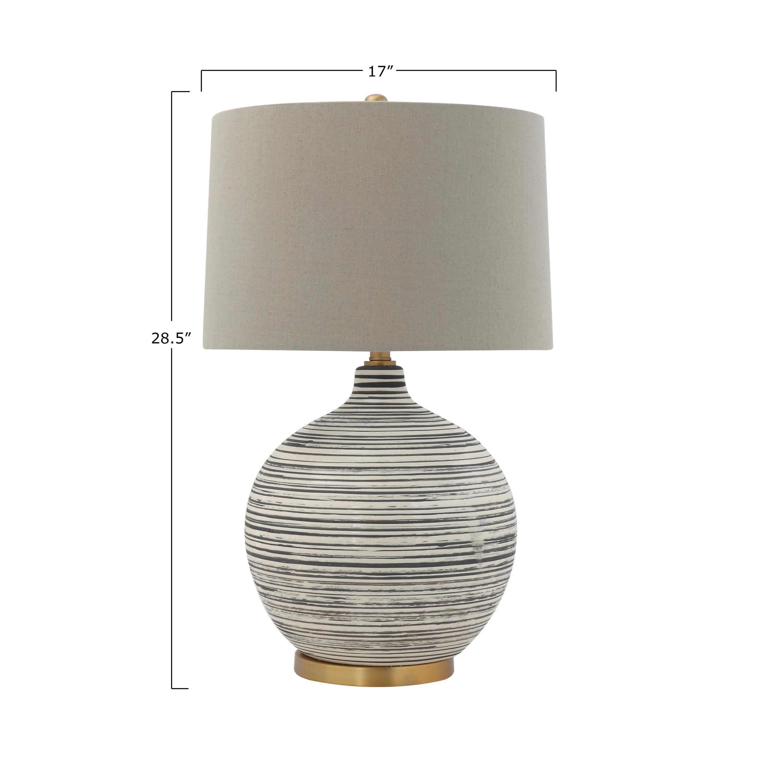 Textured Table Lamp