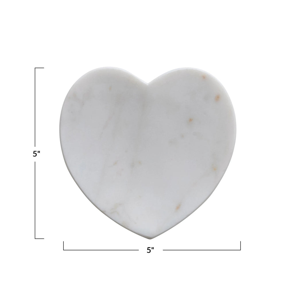 Marble Heart Shaped Dish
