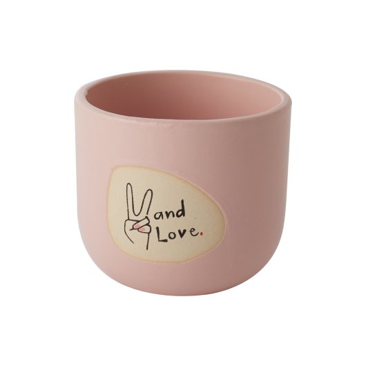 Peace and Love Pot / Small