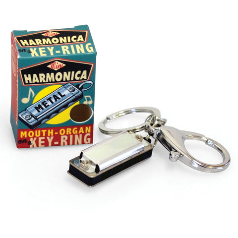 Mini Harmonica Keychain