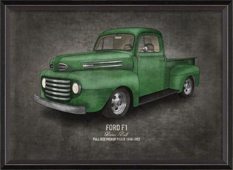 Ford F1 Framed Art
