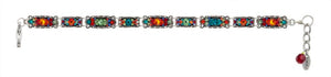 Multicolored Sparkle Thin Bracelet