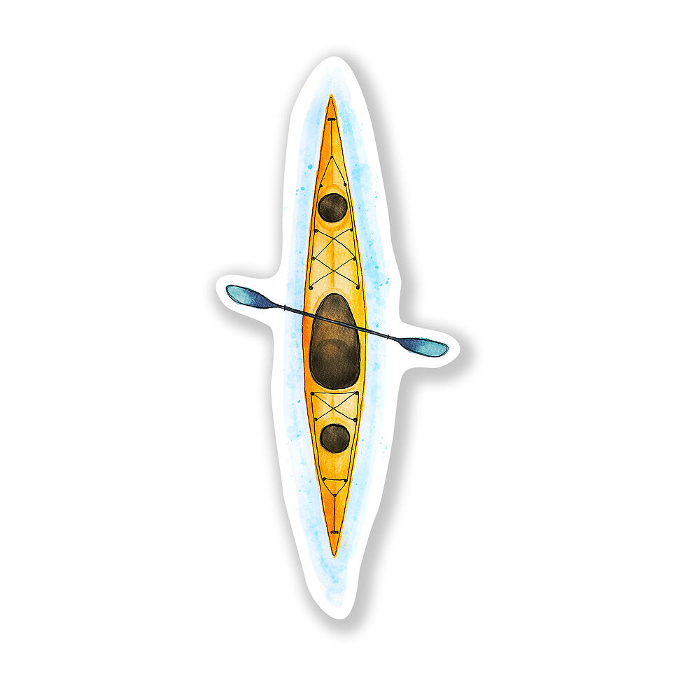 Kayak Sticker