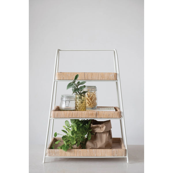 3 Tier Shelf with Removable Trays
