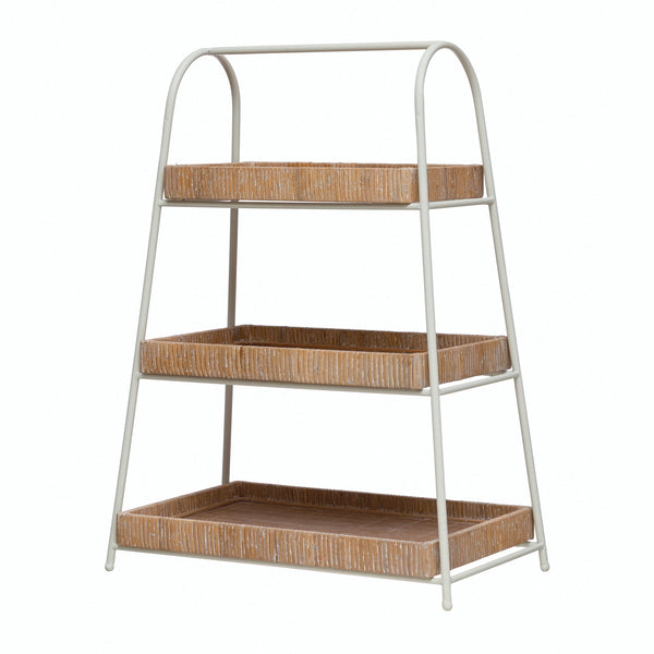 3 Tier Shelf with Removable Trays
