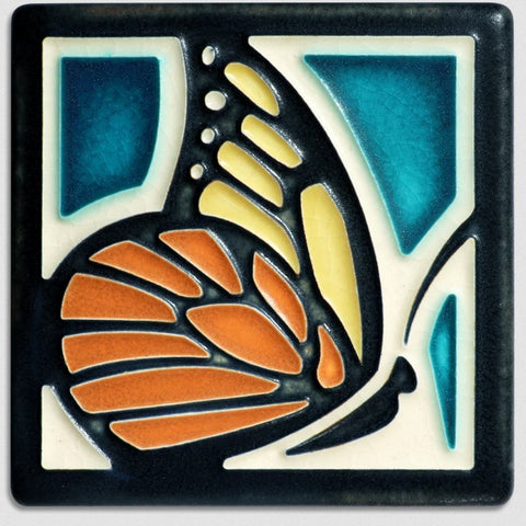 4x4 Butterfly Art Tile