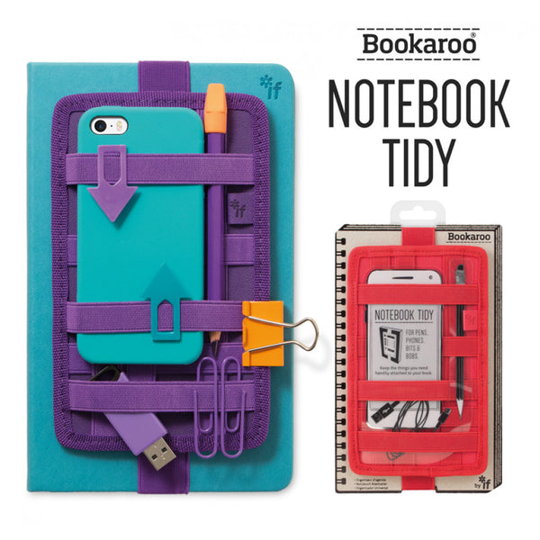 Bookaroo Notebook Tidy / Assorted Colors