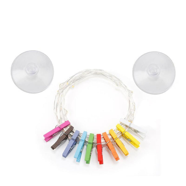 Mini Clothespin String Lights - Leon & Lulu - Shop Now
