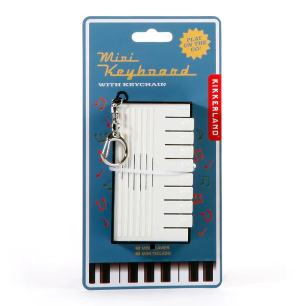 Mini Piano Keyboard Keychain