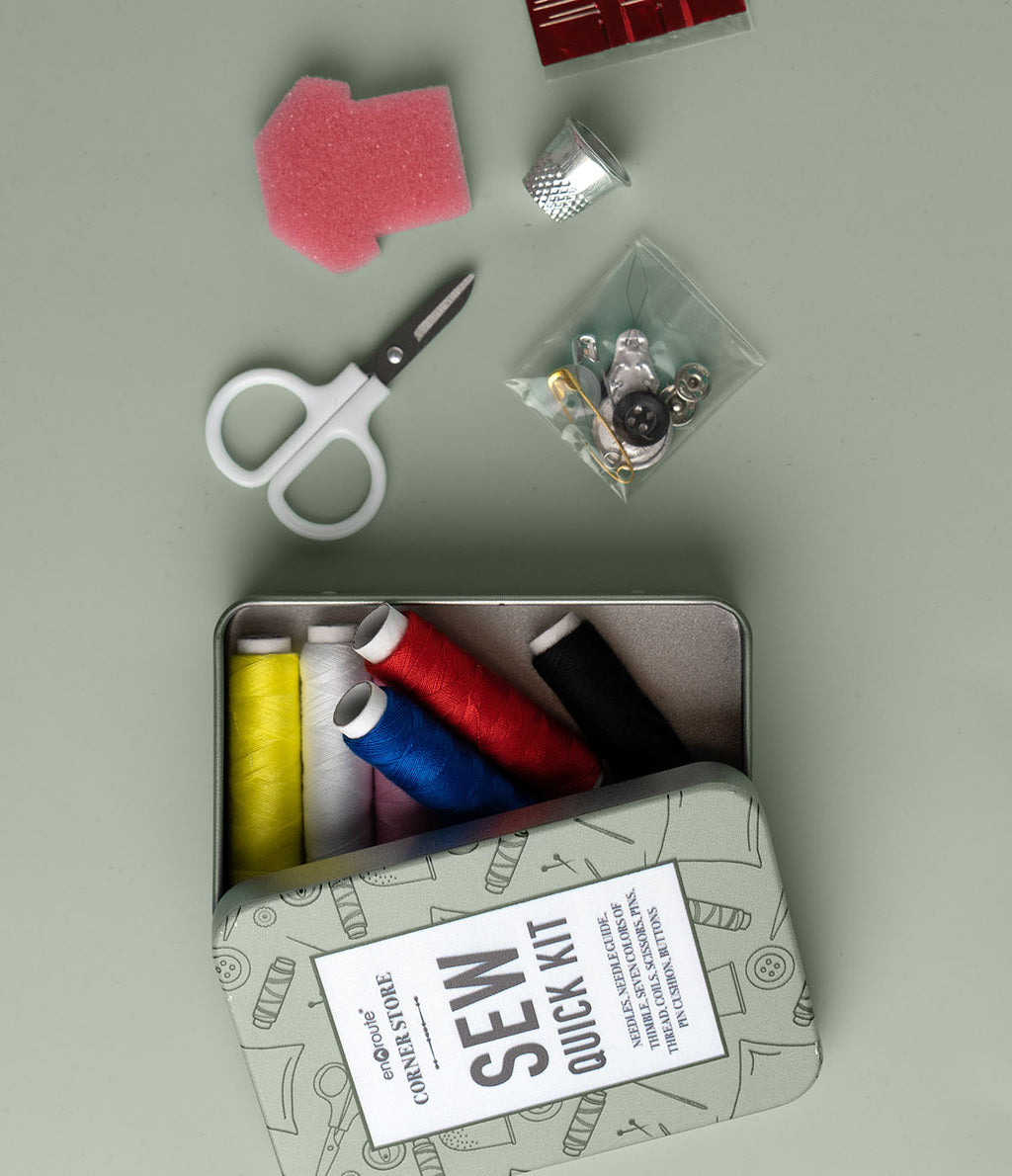 Sewing Kit with Tin