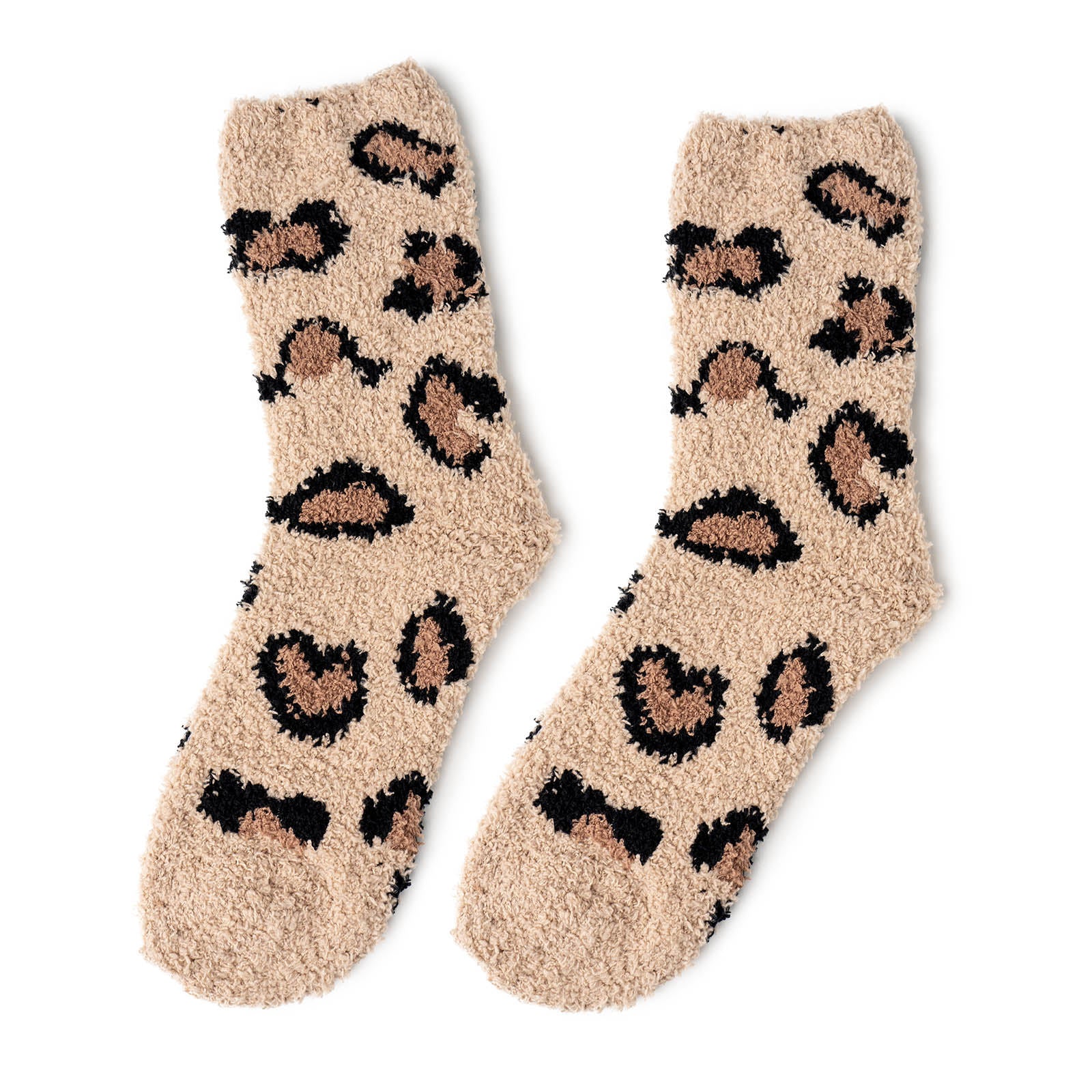 Cat Nap Lounge Socks in Tan