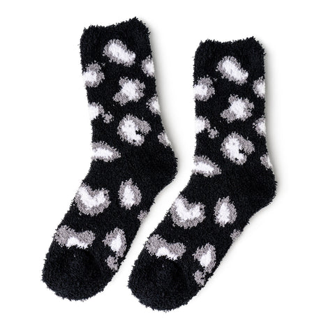Cat Nap Lounge Socks Black