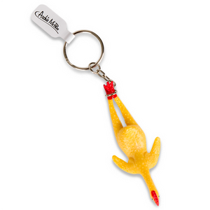 Rubber Chicken Keychain - Leon & Lulu